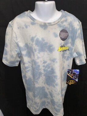 "DC" BATMAN Short Sleeve Shirt Size: (8) M